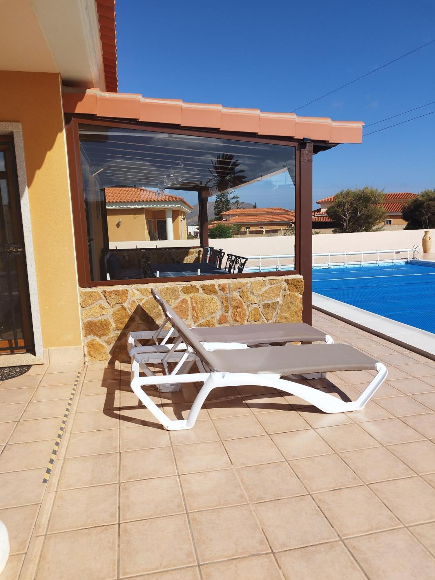Villa Casa Del Sol 3 Bedroom Villa With Private Solar Covered 12M X 6M Pool Minimum Stay 7 Nights Chromecast And Wifi Throughout The Property Triquivijate エクステリア 写真
